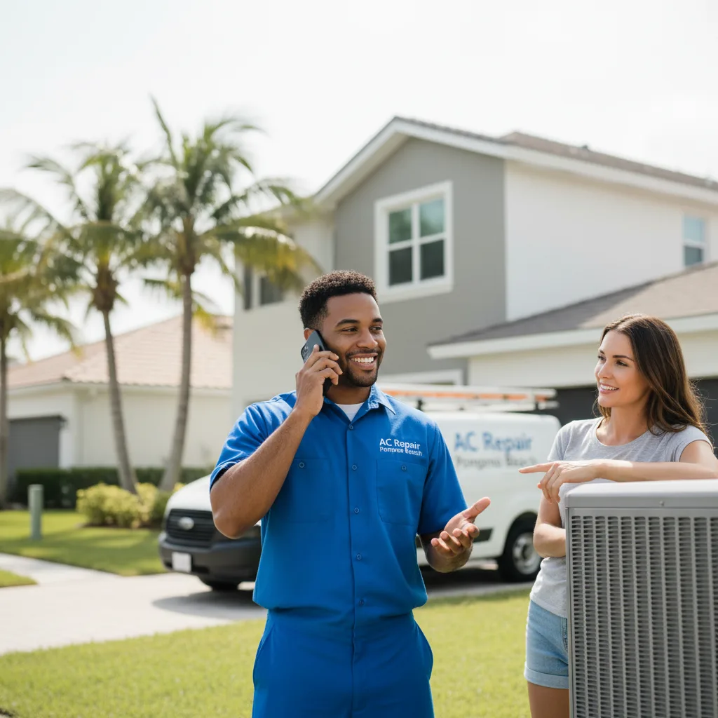 AC Repair Pompano Beach customer support in Elkins